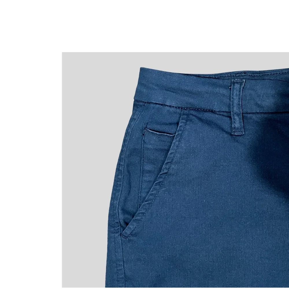 Kut from the Kloth Womens Navy Blue Trouser Shorts Stretch Size‎ 10 Preppy Chino